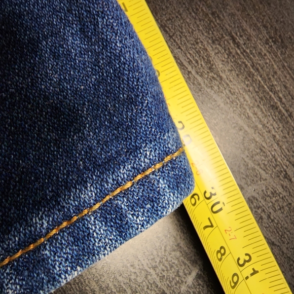 inventory reduction 30% off bundl Vintage 80s Backsiders high rise jeans size 11 - Picture 8 of 16